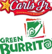 Carl’s Jr. Green Burrito Menu