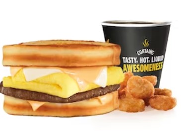 Grilled Cheese Breakfast Sandwich Combo