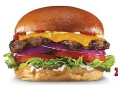 carl's jr specials Two Charbroiled Burgers